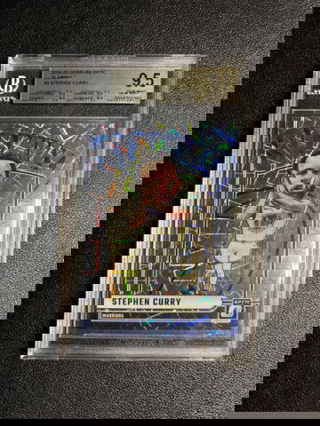 2024/25 Panini Optic Stephen Curry #3 Slammy! Case Hir BGS 9.5 Warriors