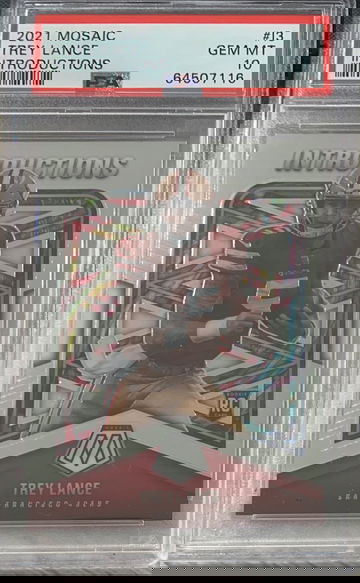 2021 Mosaic Introductions Trey Lance PSA 10