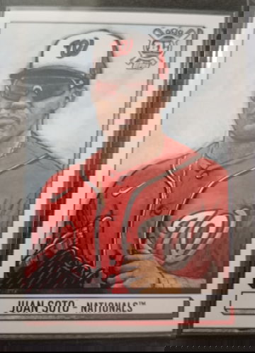 Topps Juan Soto art card