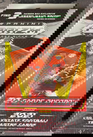 2021 Panini Prizm Draft Picks Football Hanger Box