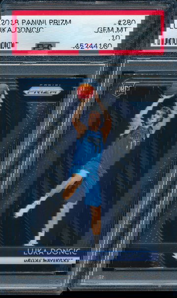 2018 Prizm Luka Doncic PSA 10
