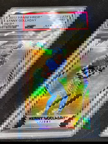 2017 Panini Prizm Kenny Golladay Silver PSA 9