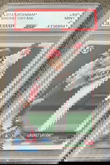 2018 BOWMAN SHOHEI OHTANI RC PSA 9