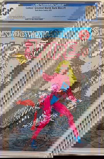 COMICS GREATEST WORLD: BARB WIRE # 1  DARK HORSE COMICS 1993