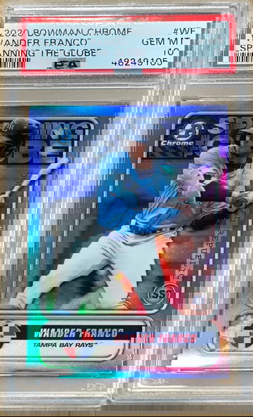 Wander Franco 2020 Bowman Chrome Spanning the Globe PSA10 Gem Mint 
