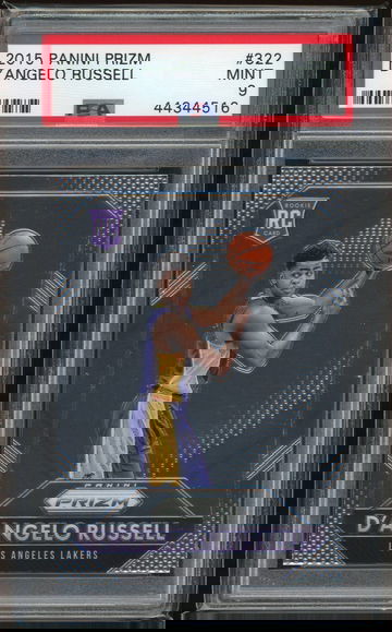 2015 Panini Prizm D'Angelo Russell PSA 9