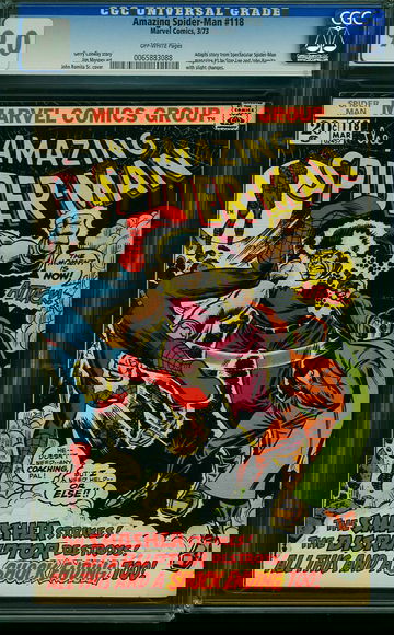 AMAZING SPIDER-MAN #118, CGC 9.0 VFNM