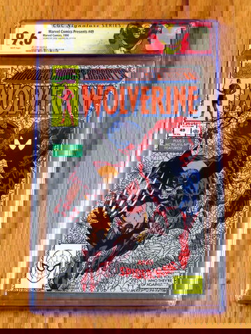 MARVEL COMICS PRESENTS #49 CGC SS 9.6 1990 Signature Series signed Erik Larsen