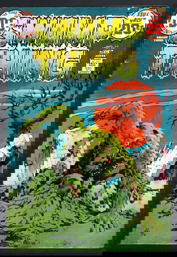 1970 DC Comic Book Swamp Thing #13 Low Grade Reader W/Back Damage