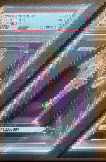 2024 Panini WNBA Prizm Basketball Jacy Sheldon RC Rookie Purple /149 #141