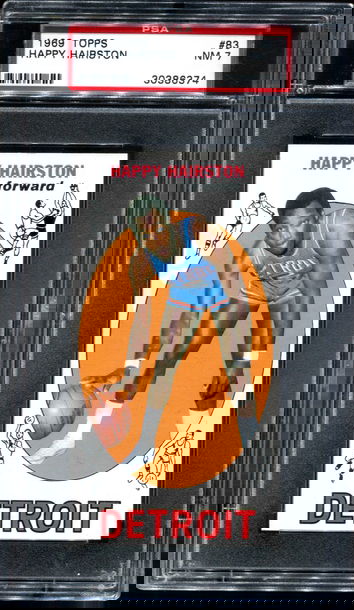 1969 Topps #83 Happy Hairston PSA 7