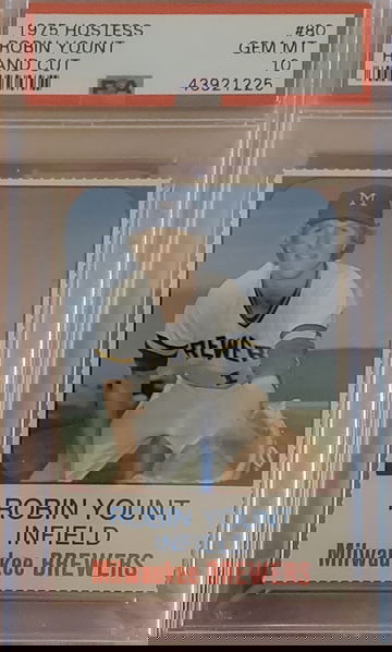 1975 Hostess Robin Yount HOF rc PSA 10