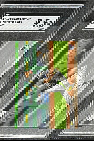 2021 Topps Stadium Club Ke’Bryan Hayes  Variation SGC 9.5