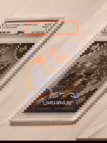 Ja Morant 2019 Chronicles Crusade #526 PSA 9 
