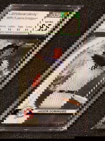 2020 Bowman Sterling Jasson Dominguez CSG 9.5