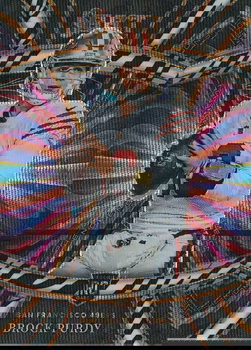 2022 Select Brock Purdy #PHE-18 Phenomenom Zebra Print Prizm Holo 49ERS ROOKIE SSP