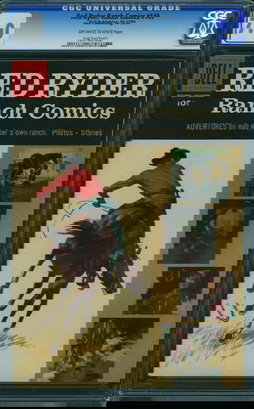 RED RYDER RANCH COMICS #149, CGC 7.0 FVF