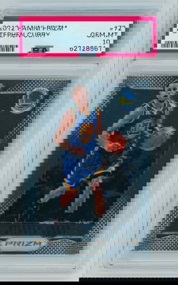 2012 Panini Prizm Stephen Curry #72 PSA 10