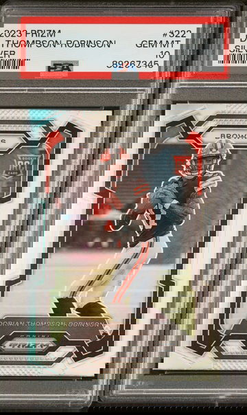 2023 Panini Prizm Silver Dorian Thompson-Robinson Rookie RC #322 PSA 10