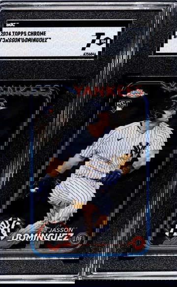 2024 Topps Chrome Jasson Dominguez #89 RC SGC 7