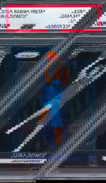 2018 Panini Prizm #280 Luka Doncic Rc Rookie PSA 10