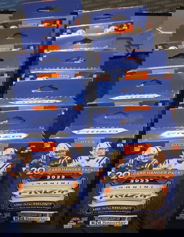 2023 PRIZM NFL HANGERS.  10 BOXES