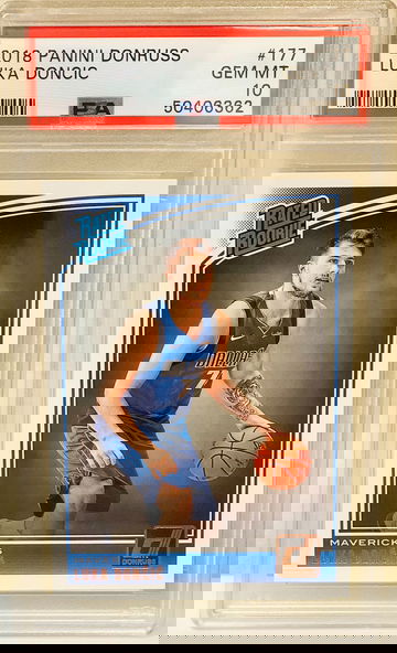 Luka Doncic 2018 Donruss Rated Rookie