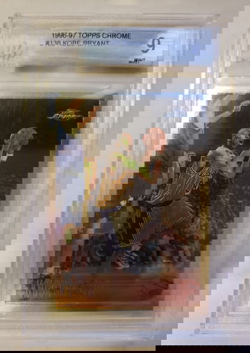 Kobe Bryant 1996 Topps Chrome #138 RC BGS 9