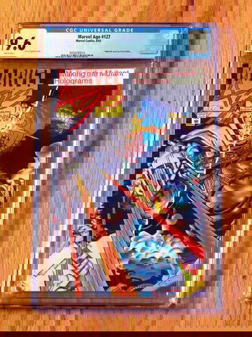 MARVEL AGE #127 CGC 9.6 NM+ WP 1993 Daredevil Man Without Fear Frank Miller