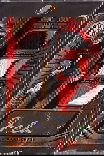 2021 JaMarr Chase Gold Standard 3 Patch Auto RC 10/22 