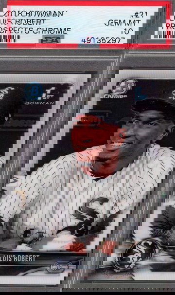 2018 Bowman Chrome Prospects Luis Robert PSA 10