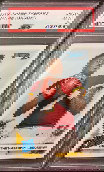 2019 donruss dwayne haskins psa 9