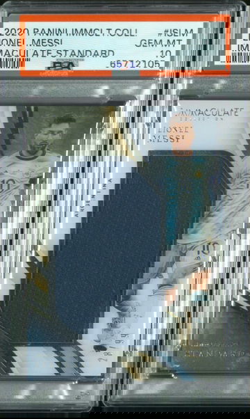 2020 Panini Immaculate Lionel Messi Argentina PSA 10