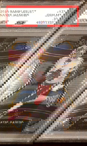 2019 Panini Select #73 Dwayne Haskins RC Rookie Concourse PSA 10 Gem Mint Steelers