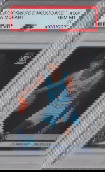 2019 Optic Ja Morant PSA 10