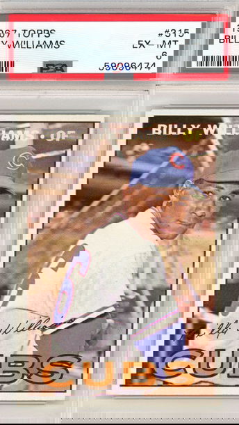 1967 TOPPS Billy Williams PSA 6