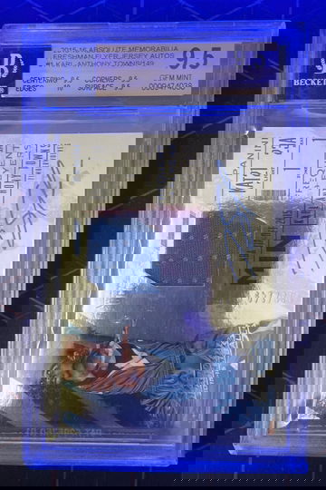 2015-16 Absolute Memorabilia #1 Karl Anthony Towns BGS 9.5