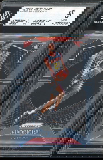 2019 Panini Prizm Cam Reddish Rookie RC BGS 9 (.5 from 9.5)