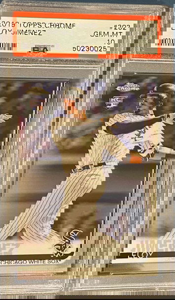 2019 Topps Chrome Eloy Jimenez RC Rookie PSA 10 Gem Ming