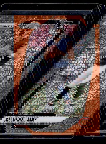 2024 Panini Prizm Orange Disco Caleb Williams #301 RC