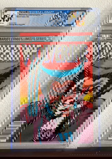 Wolverine Limited Series #1 Newsstand CGC 9.6 with Custom Wolverine Label