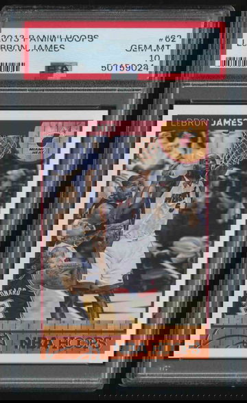 2013 NBA Hoops #62 LeBron James PSA 10 Gem Mint 