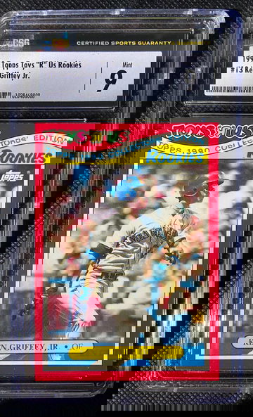 1990 Topps Ken Griffey Jr Toy R Us Rookies CSG 9 MINT