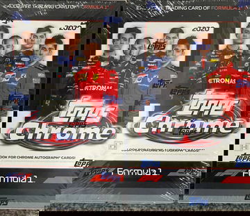 2 Topps Chrome Formula 1 Hobby Boxes