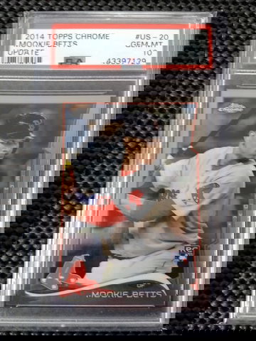2014 Topps Update Chrome Mookie Betts 
