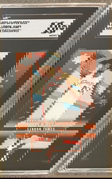 2003-04 Upper Deck Lebron James Rookie Exclusives