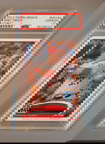 2012 Topps Update Mike Trout PSA 10 #US144