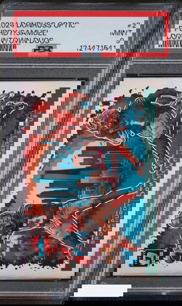 2024 PANINI DONRUSS OPTIC DOWNTOWN DUOS PURDY SAMUEL #2 49ERS PSA 9 MINT