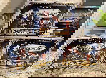 (3) 2020-21 Prizm Basketball *TARGET EXCLUSIVE* Mega Box — 14 Red Ice Prizms, 4 Silver Prizms Per Box