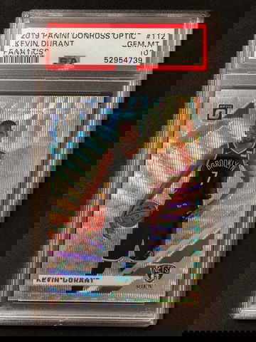 2019 Panini Donruss Optic - Kevin Durant - Fanatics PSA 10
